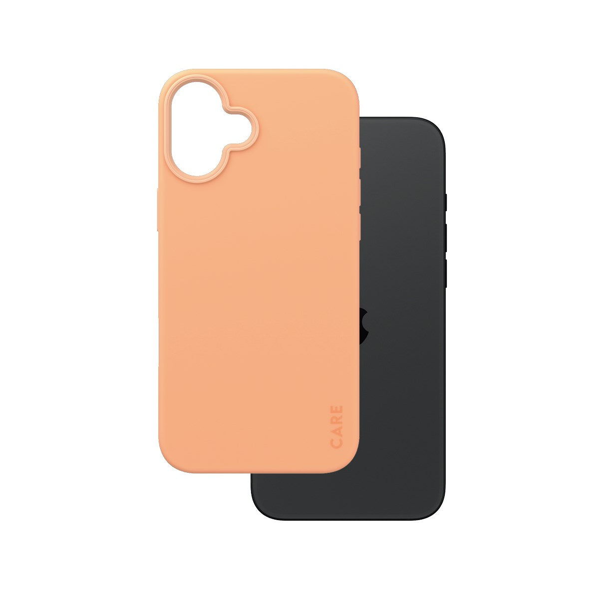 CARE by PanzerGlass® Fashionable Case Peachy m. MagSafe iPhone 16 Plus